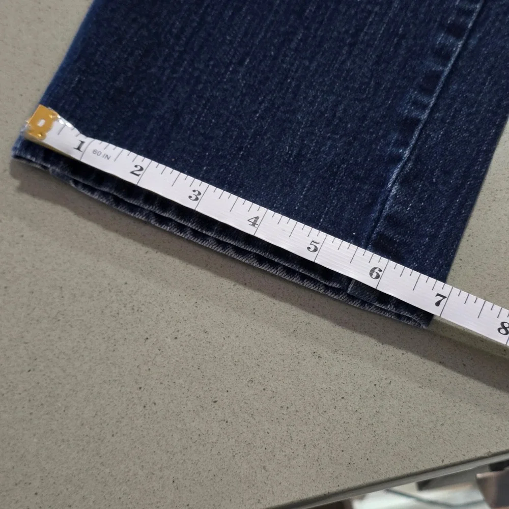 Gloria Vanderbilt‎ Amanda High Rise Tapered Jeans Dark Wash Denim Pants Womens